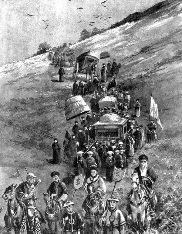 慈禧|慈禧“西狩”之路，到底有多狼狈？让她至死都不愿再提