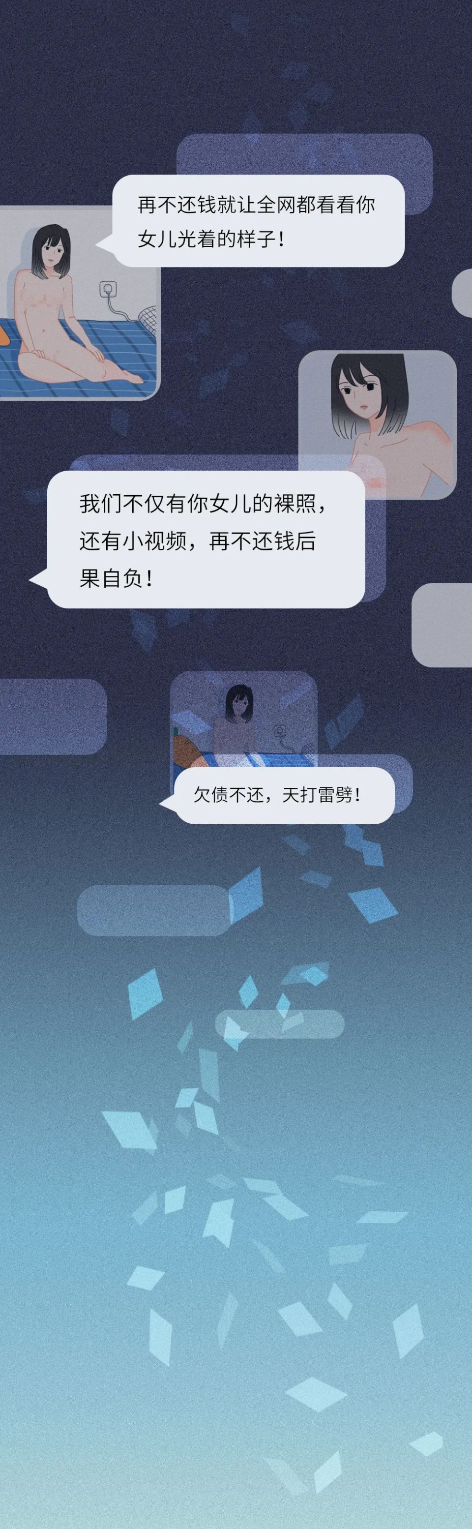 网贷|凌晨1点，有人给爸妈发了我的照片......