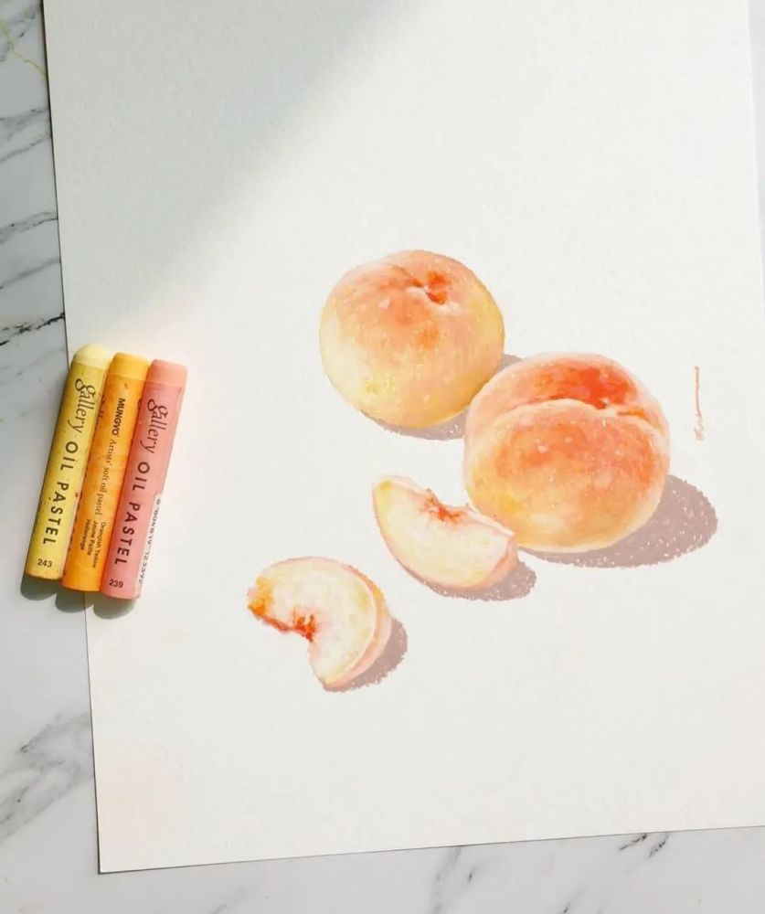 油画棒|为什么我的油画棒画这么丑？