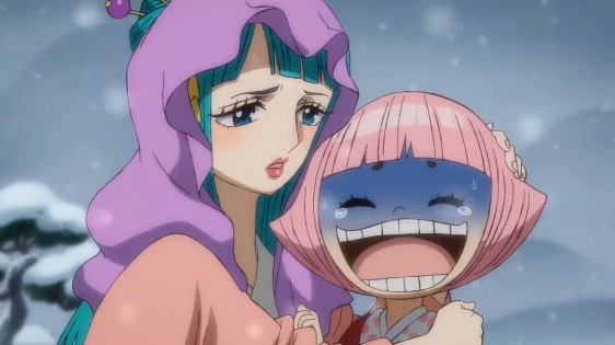 海贼王933话索隆镰藏大战,光月日和现身,绿色头发和索隆很配