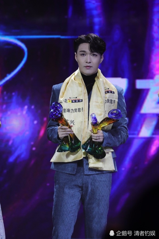 张艺兴|实至名归！张艺兴连拿4个奖，还意外收获了一个椰子，莲舞台炸裂