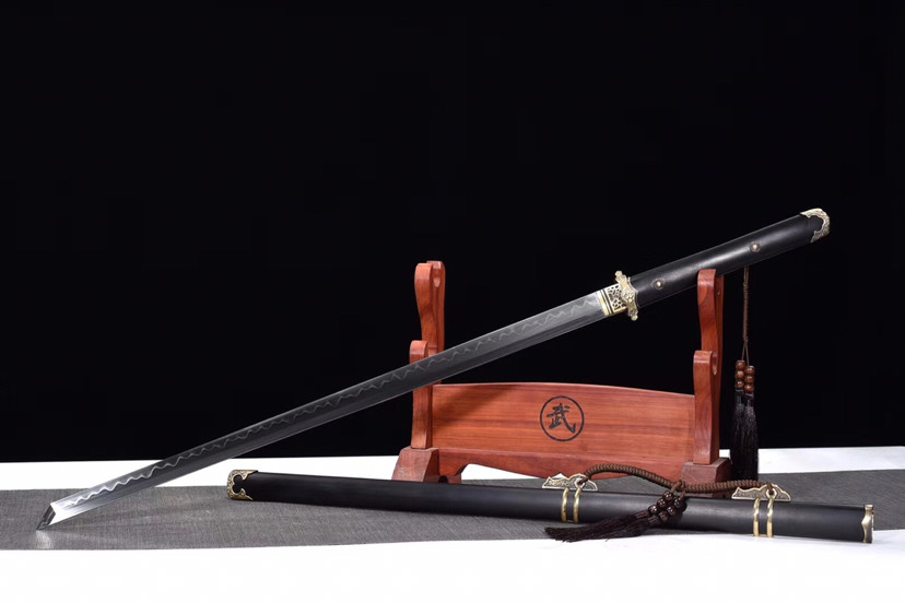 乌木|乌木简装唐刀