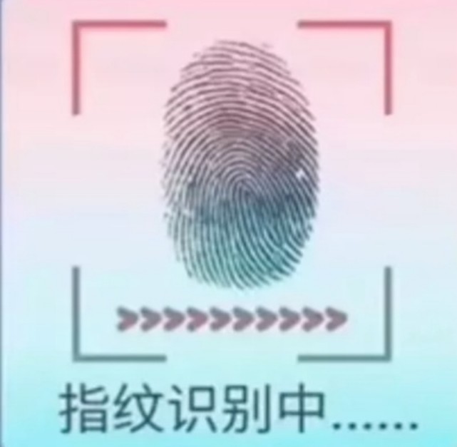 听说这个指纹识别表情包都在用我不允许你们没有任何人都可以套路哦