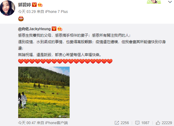 向佐|遭诋毁离婚，向佐：无论祝福，还是诋毁，衷心希望每个人幸福快乐