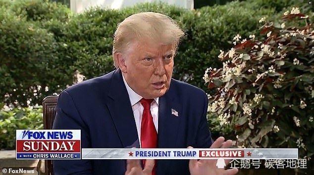 特朗普|特朗普被问：若选举输了，会不会赖在白宫不走？