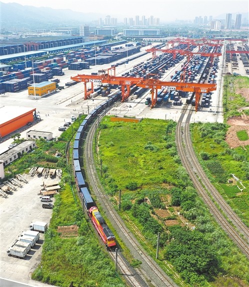 中欧班列集结中心建设再上台阶