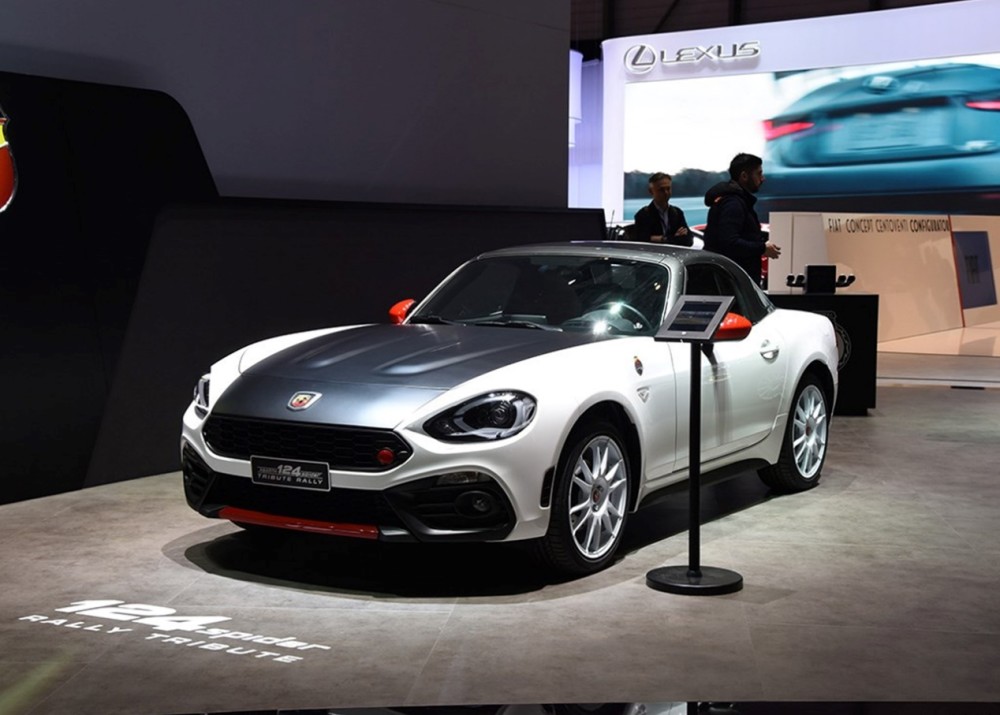 菲亚特abarth124特别版造型独特配14l四缸机170ps