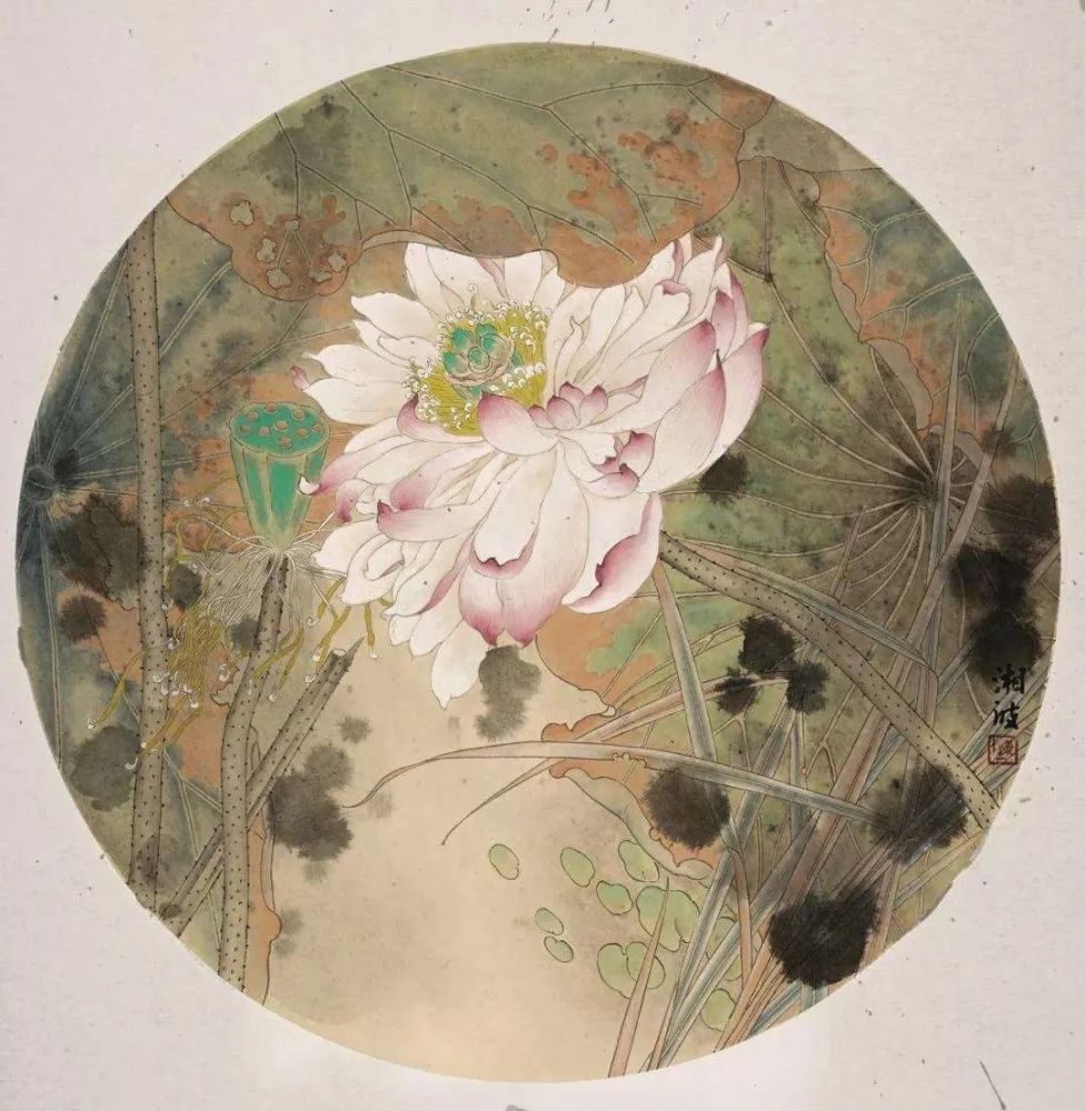 陈湘波工笔虚无飘渺给人带来无尽遐想