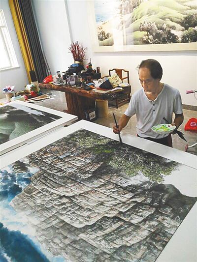 曾祥熙|耄耋画家曾祥熙：30年绘就琼岛黄金海岸