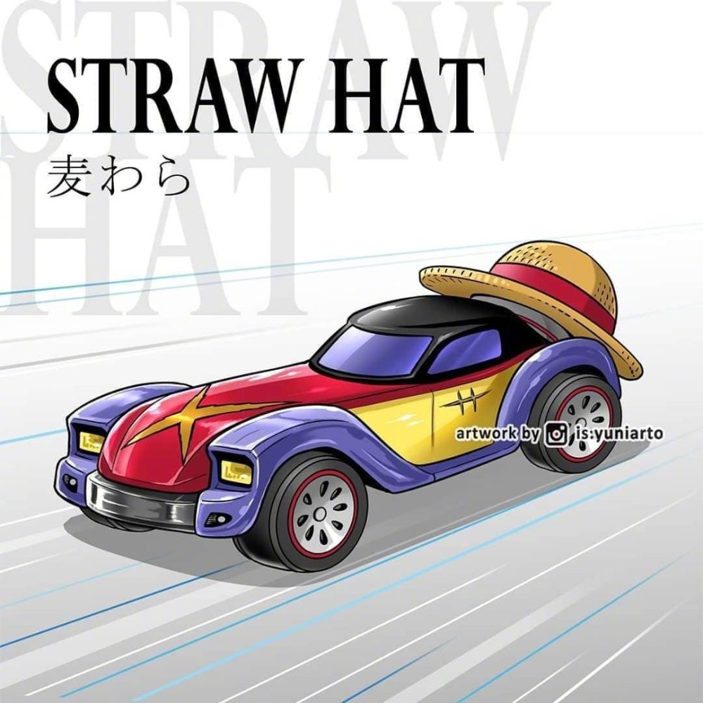 草帽海贼团各成员专属赛车 甚平 这次总算带我玩了 腾讯新闻