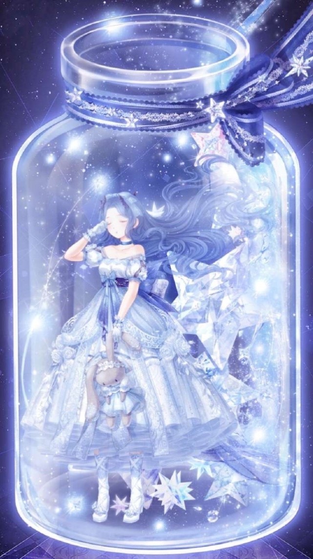 奇迹暖暖蓝瓶摆件被玩坏还能变飞船上天一秒get魔法仙女