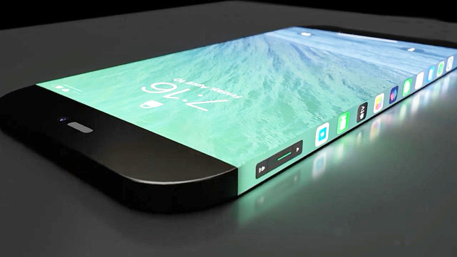 iphone12概念机:无刘海环绕屏太豪横,立体边框能投影出mac电脑