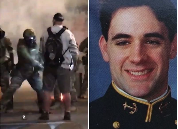 警察|想来场沟通却被殴打到骨折，美国抗议者：不懂警察为何这么恨我