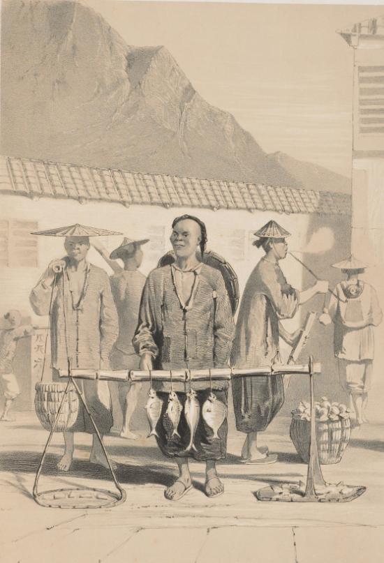 绘画|西洋绘画里的清朝人，最后一张乍一看，以为是帮洋人捉虱子