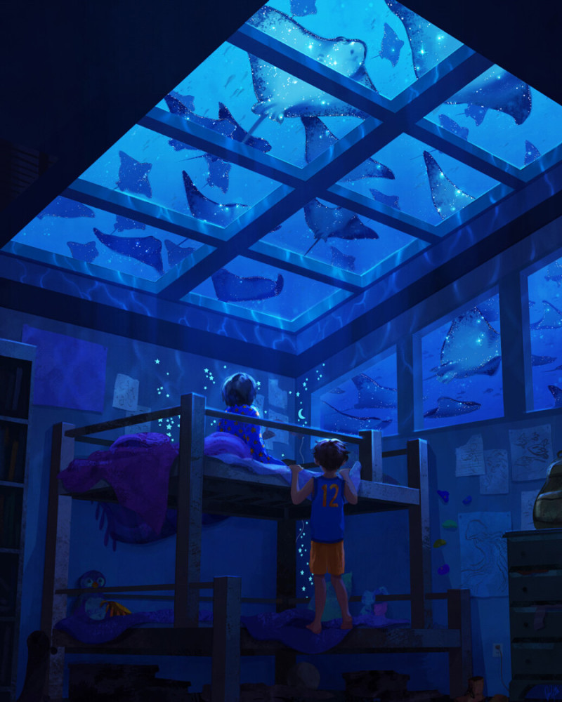 神秘壮阔!9款使人向往海底世界_腾讯新闻