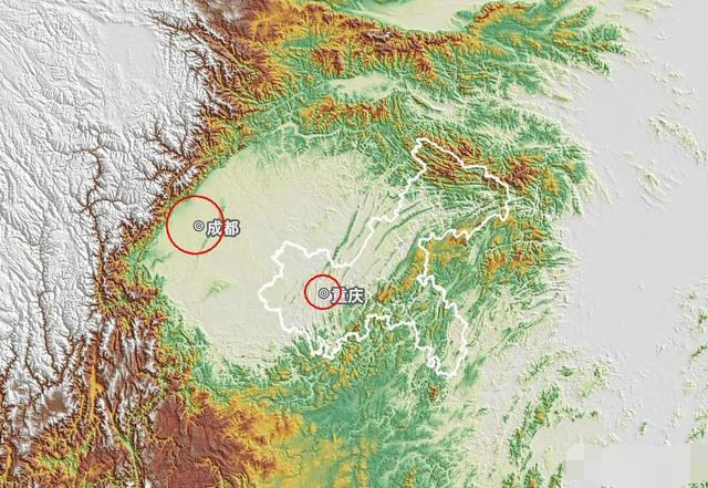 四川盆地中心没有大城市吗?看完总算明白了
