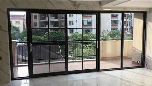 谁说隔断一定要用墙黑框玻璃门就超好用