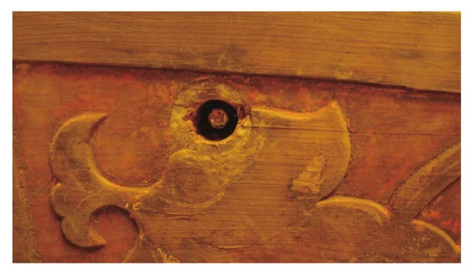 彩绘|吐尔基山辽墓出土彩绘木棺及棺床的保护修复