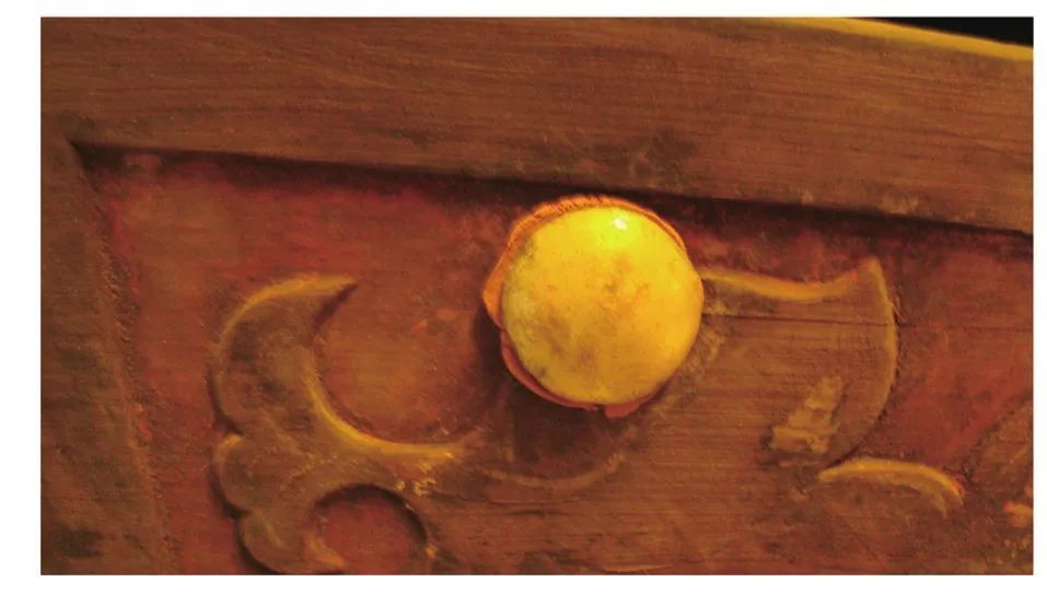 彩绘|吐尔基山辽墓出土彩绘木棺及棺床的保护修复