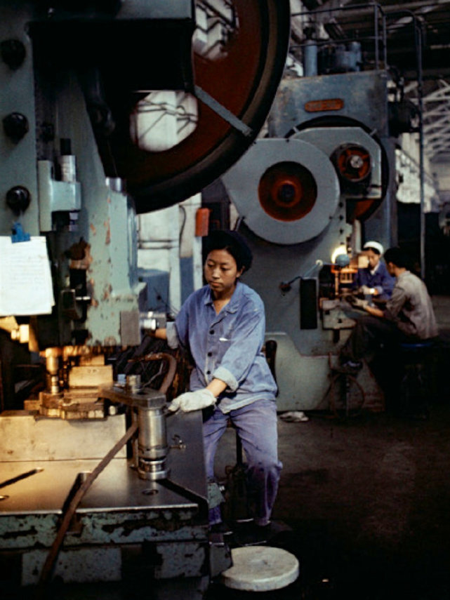 1973年,国营工厂,怀旧老照片