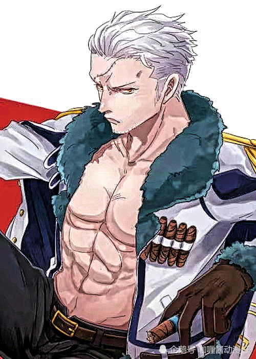 海贼王中坚持正义的男人斯摩格追着路飞打却被撩的害羞了