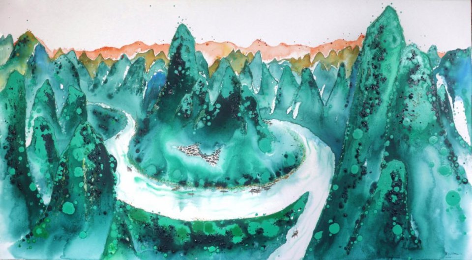 油画|画圆珠笔画成名的少年转行画油画，专家：放大30倍你就明白了