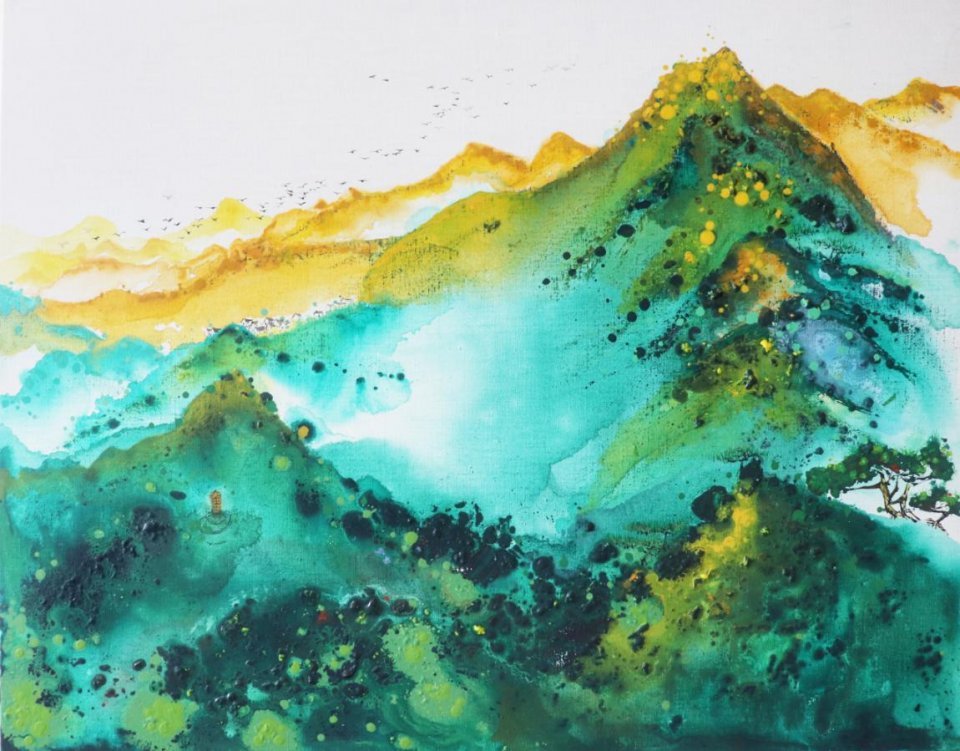 油画|画圆珠笔画成名的少年转行画油画，专家：放大30倍你就明白了