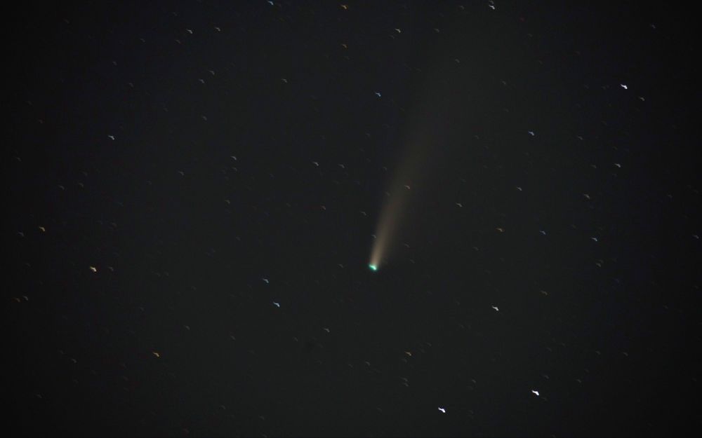 彗星|记者实测新智彗星拍摄：天黑后出现在西北低空、肉眼可见