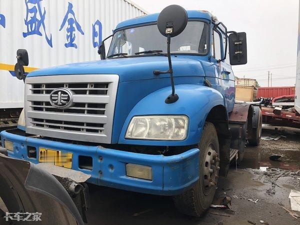 只生产了3年保有量极少带你看看一汽解放j5r长头卡车