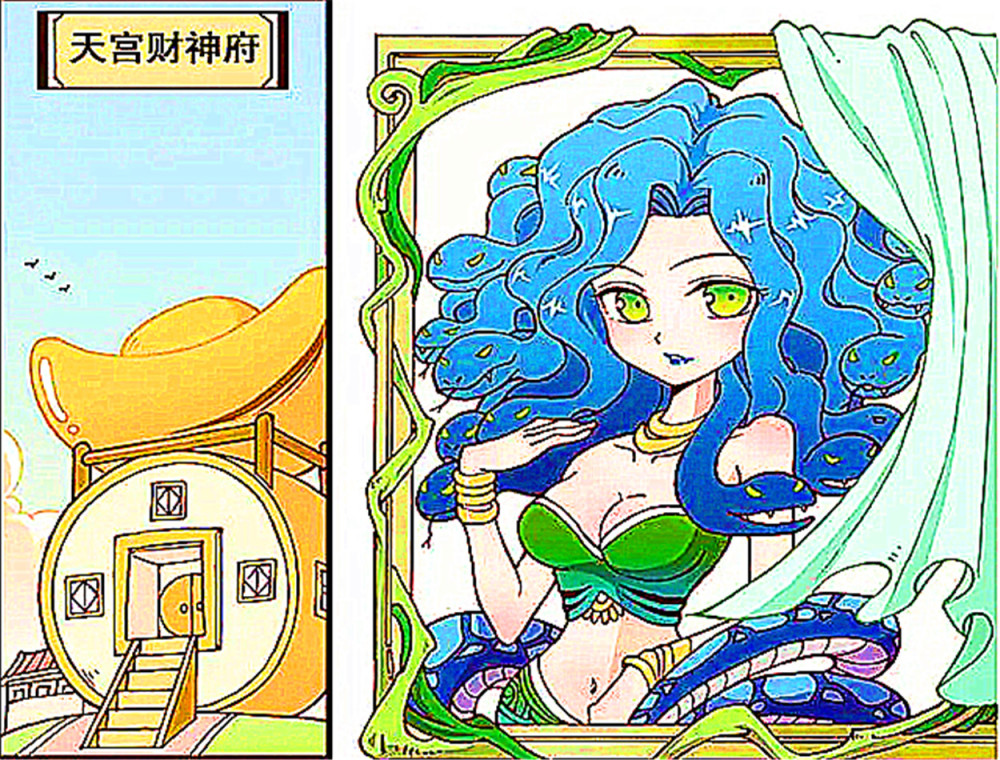 大话降龙财迷暗恋美杜莎多年杨戬在前线取得敌方首级