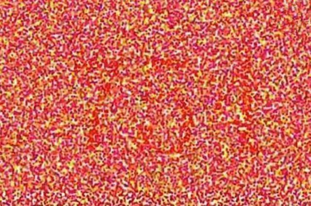 飞行员色盲测试:很多人都"卡"在这张图下,你能看出来吗?_腾讯网