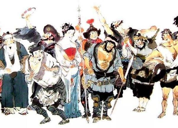 宋江|把宋江、吴用等5位好汉的名字，连起来一读，会发现一个水浒秘密