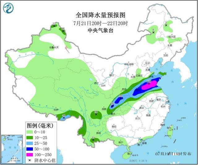 淮河|锋面雨带开始北移，我国大河中总落差最小的“淮河”将面临考验