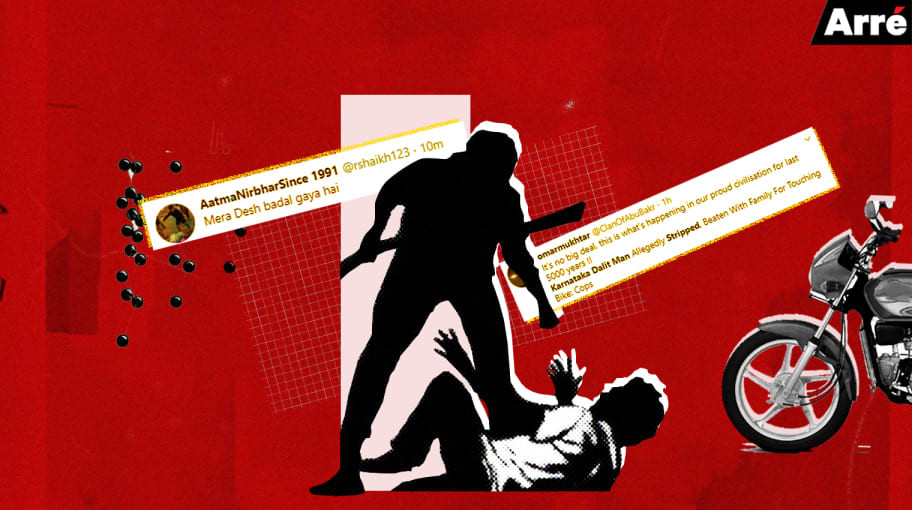 印度_社会|印度低种姓男子因碰到高种姓人的摩托车，被13名年轻人围殴