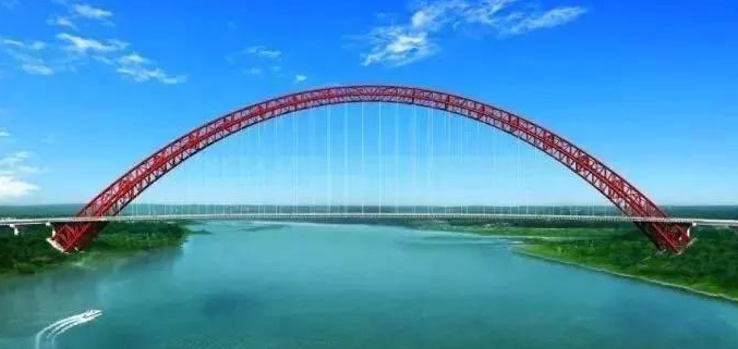 世界上最大的跨径拱桥的建造预计将于2020年年底在广西通车。