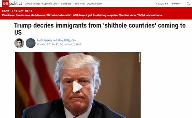 美国_时政|那个特朗普嘴里的“粪坑”国家，如今对美国都“翻身”了