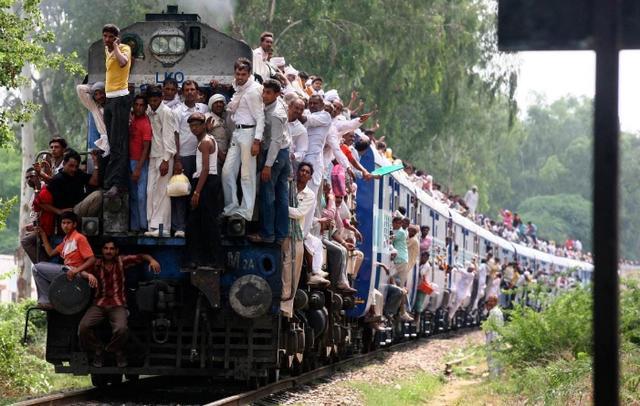 印度火车真的挤满了人吗？"这位网友在得知真相后喊道："我被骗了很多年了。