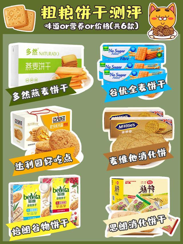 有款低卡饼干既有助减肥又好吃到哭一口气测评了6款
