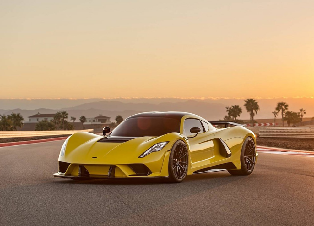 轩尼诗毒液f5将量产马力超布加迪有望打破跑车速度记录