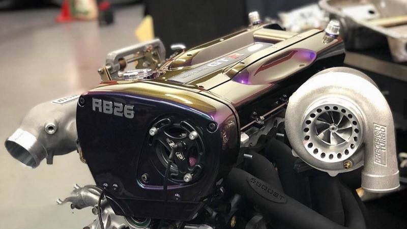 别把老战神当塑料日产rb26dett轮上马力2140匹