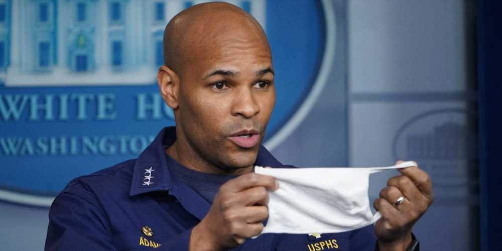 杰罗姆·亚当斯|美卫生局长再喊话民众：我求求你们，把口罩都戴上吧