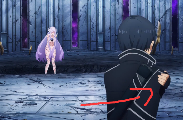 刀剑神域终篇骑士长断臂身亡a姐被削成人棍难怪被称为断臂神域