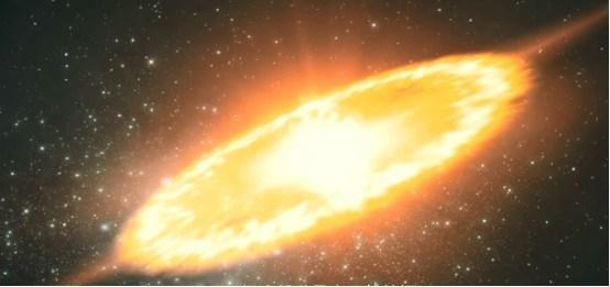 黑洞|宇宙最亮的光！比太阳亮600万亿倍的星体被发现，核心却是个黑洞