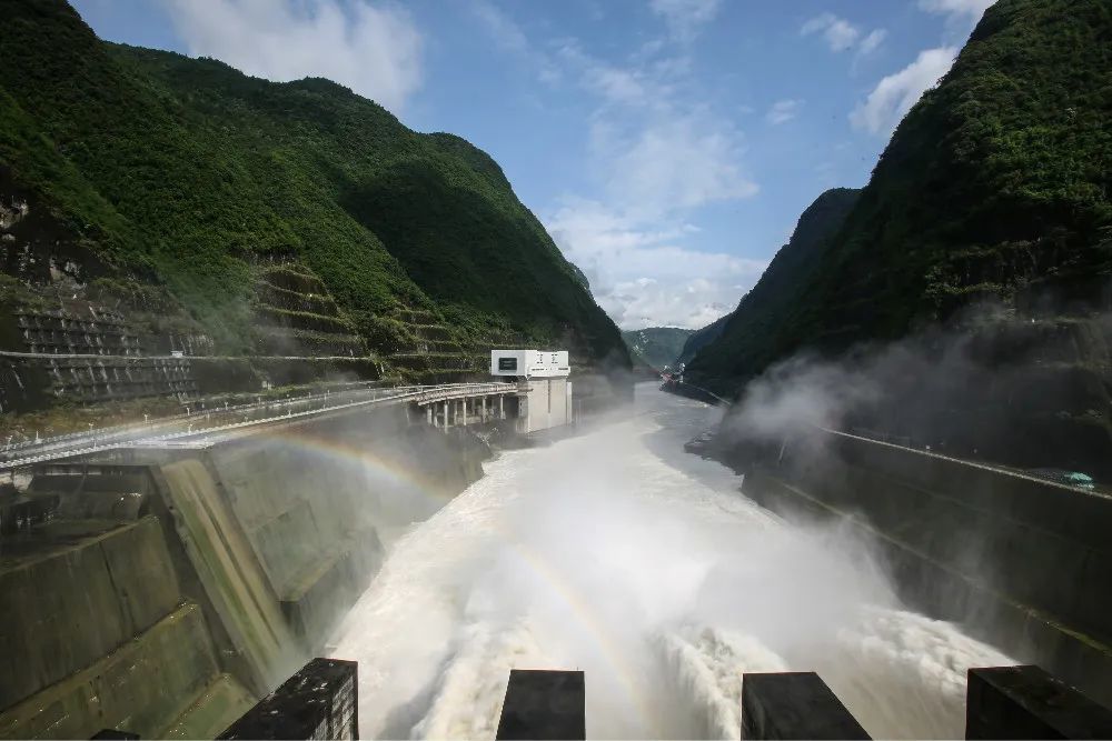 作为大唐集团在乌江流域最大的在役水电站,这些场景是乌江彭水水电站