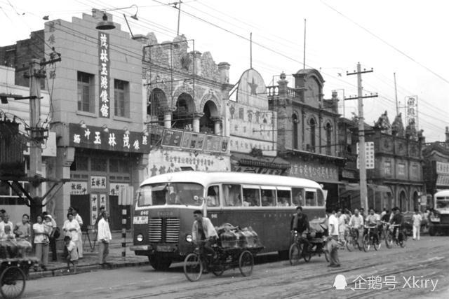 老照片|一组1956年时北京城的老照片：满满的年代感