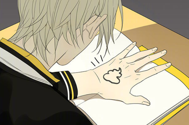 搞笑漫画:只要是关于展正希的,见一都会带着爱的滤镜去观看!