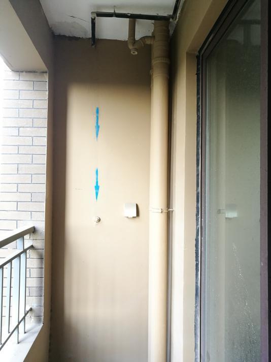 阳台柜子包水管效果图图片
