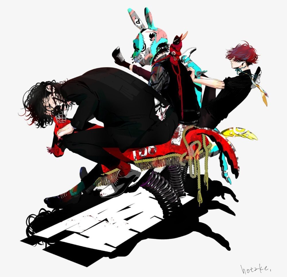 日本插画师穂竹藤丸的一组作品流星