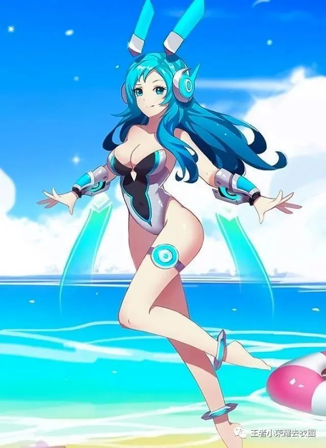 王者荣耀福利图女英雄泳装福利图