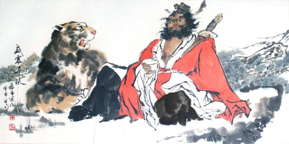 李苦禅|李苦禅拒绝其扶灵，让沈从文“十分痛苦”，如何评价范曾其人